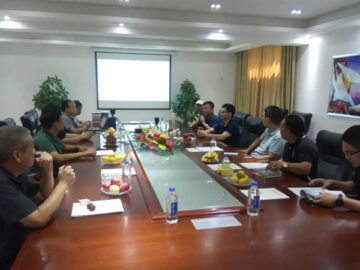 河南省設(shè)廳協(xié)會(huì)秘書長盧明安、總工黃禮樂等領(lǐng)導(dǎo)人蒞臨考察